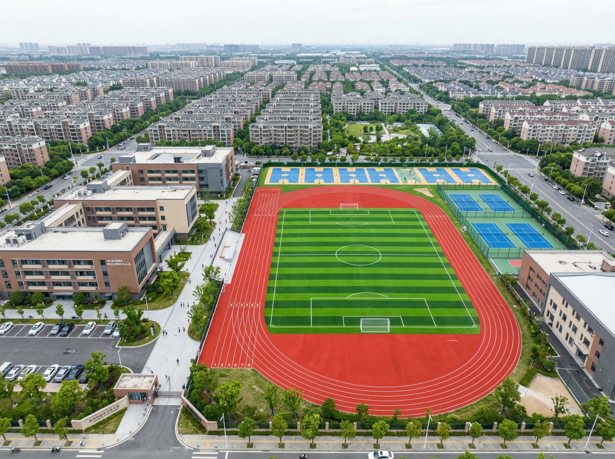 抚顺市塑胶颗粒混合型塑胶跑道 - 一站式服务